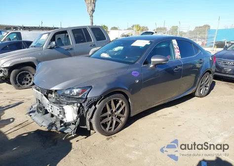 2018 Lexus Is 300 z USA, uszkodzony, nr VIN JTHBA1D20J5082810